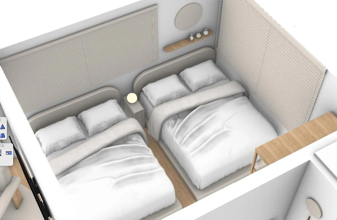 Rooftop J-Park Stay Szöul Apartman
